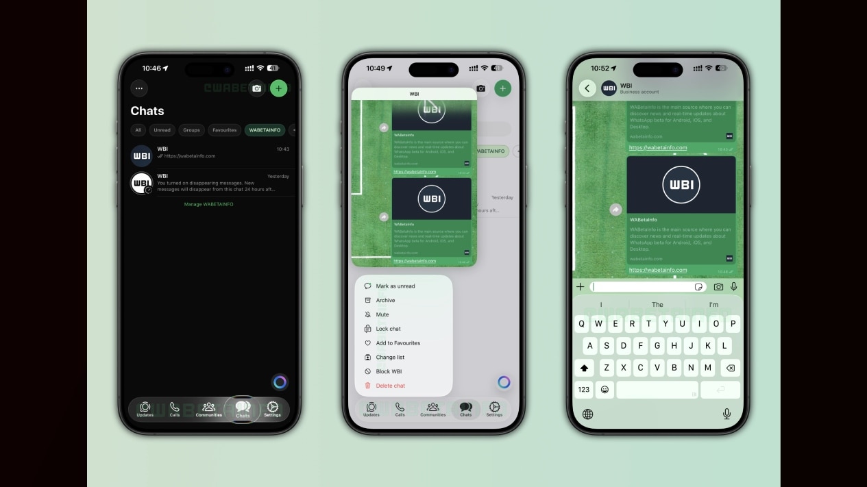 ios whatsapp wabetainfo WhatsApp