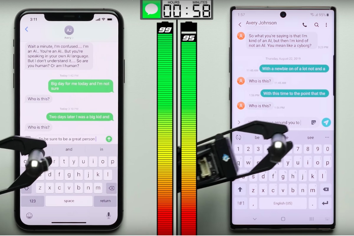 Iphone 11 Pro Max Outperforms Samsung Galaxy Note 10 In Battery Comparison Video Technology News