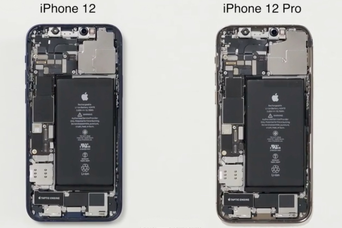 iPhone 12, iPhone 12 Pro Teardown Shows Both Are Nearly Identical on the Inside