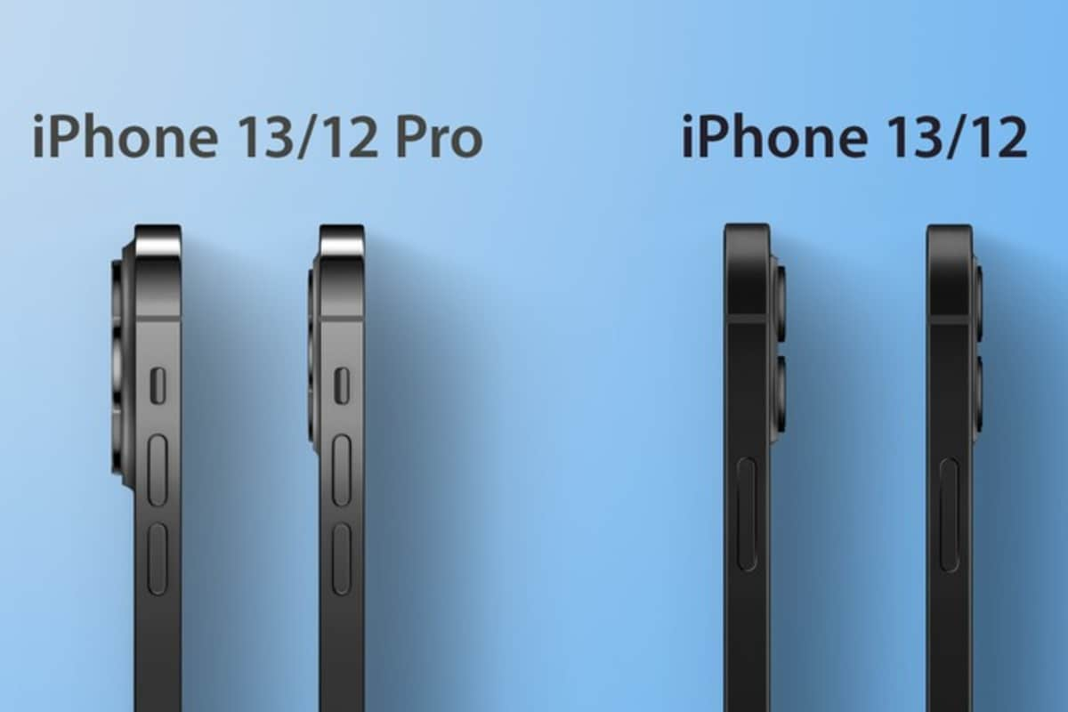 iPhone 13 Pro case on an iPhone 12 Pro shows a huge size difference in  camera module - India Today