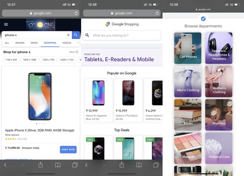 Google Shopping Launched in India, Brings a New Search Experience