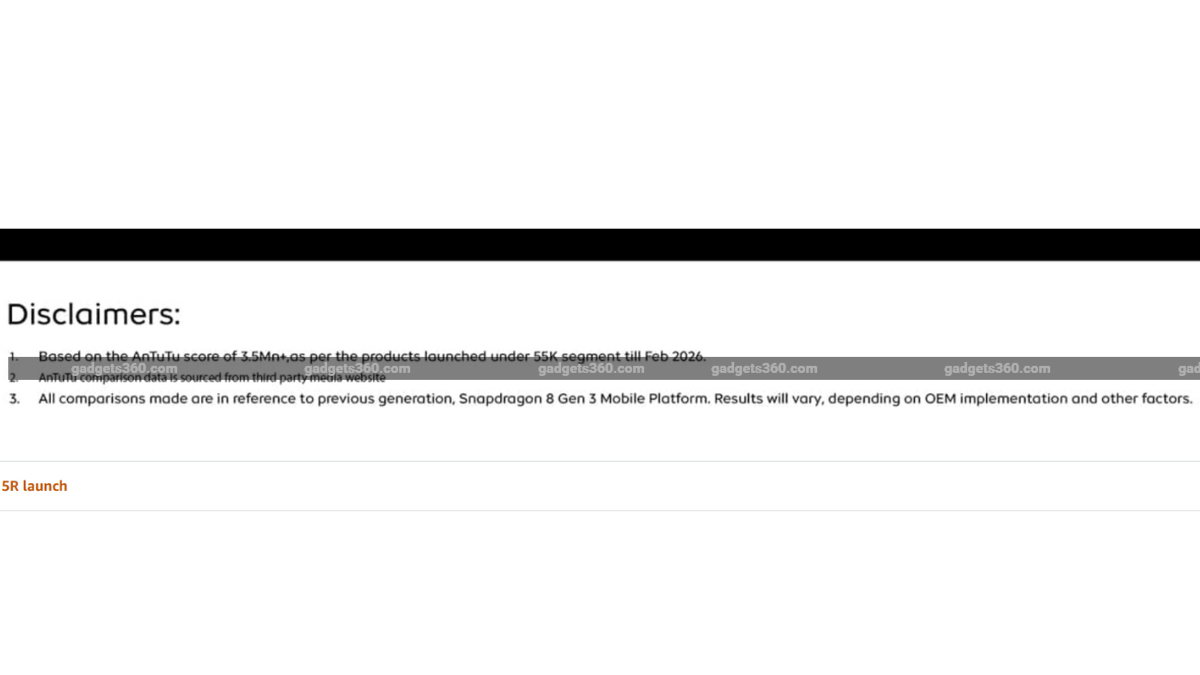 iqoo 15r price range india amazon inline iQOO 15R