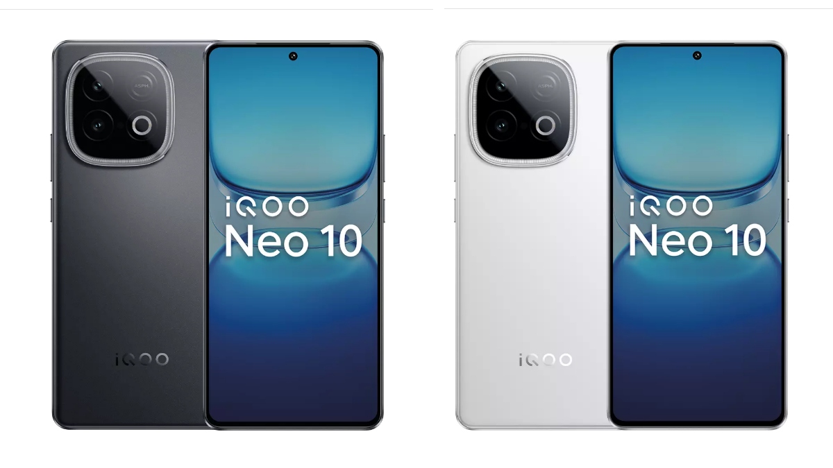 iQOO Neo 10 Gets New Alpine White, Asphalt Black Colour Options in India: Price, Specifications