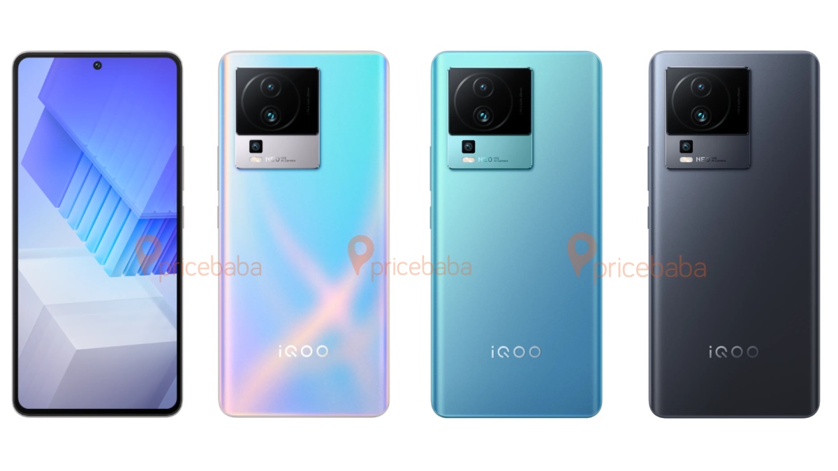 iQoo Neo 7 SE Leaked Renders Tip Three Colour Options, Triple Rear Camera Setup