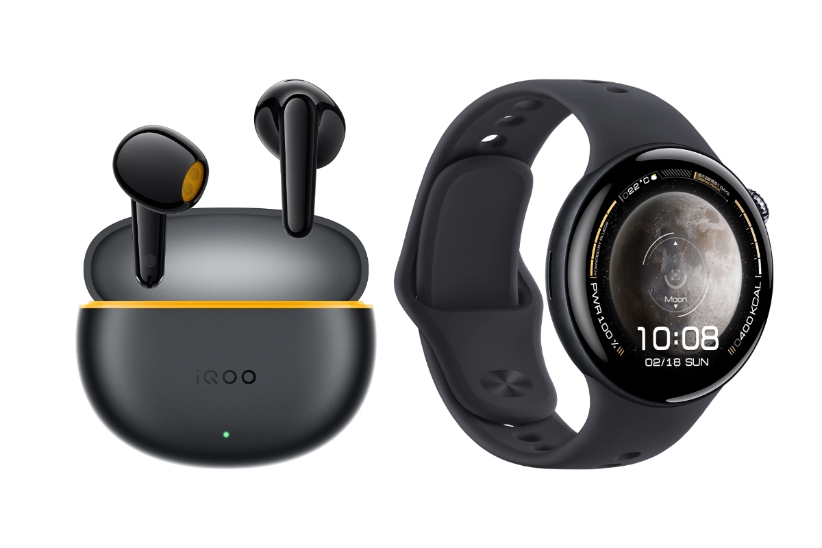 iQOO Watch 5 With 1.43-Inch AMOLED Display and TWS Air 3 With Up to 45 Hours of Total Battery Life Launched