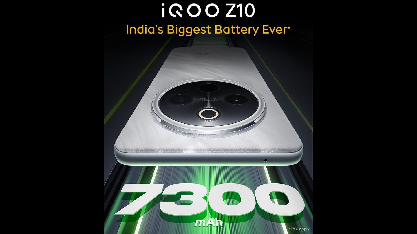 iQOO Z10 Confirmed to Launch in India on April 11; Battery Capacity Revealed