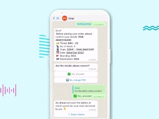 IRCTC Now Allows Passengers to Order Food via Chatbot on WhatsApp: All Details