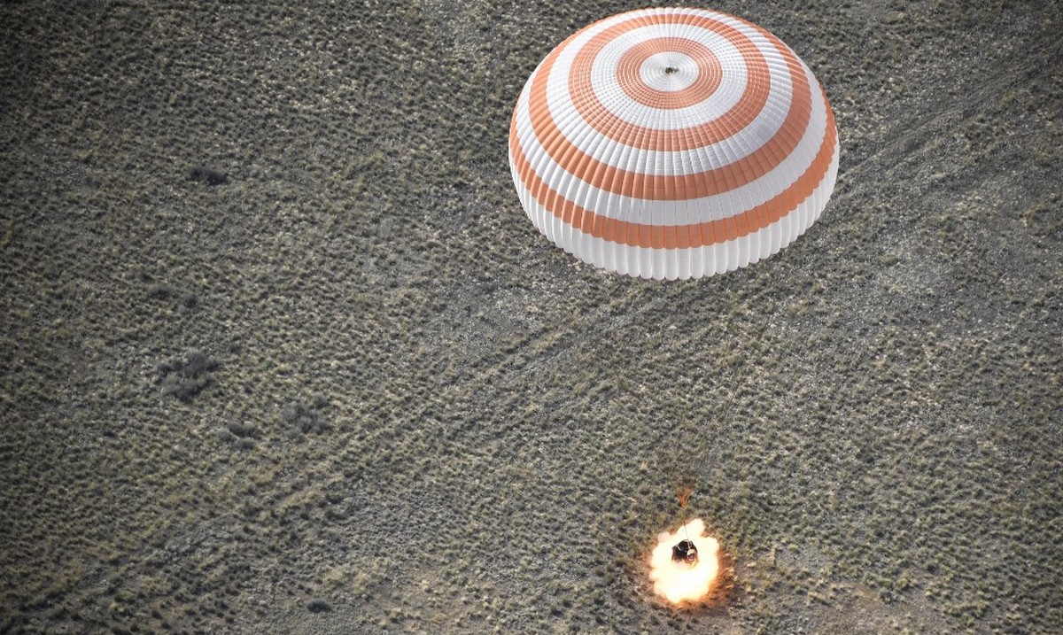 Russian, North American Astronauts Return to Earth