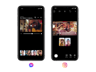 Instagram, Facebook Messenger Get Watch Together, BTS Chat Theme, Vanish Mode Features