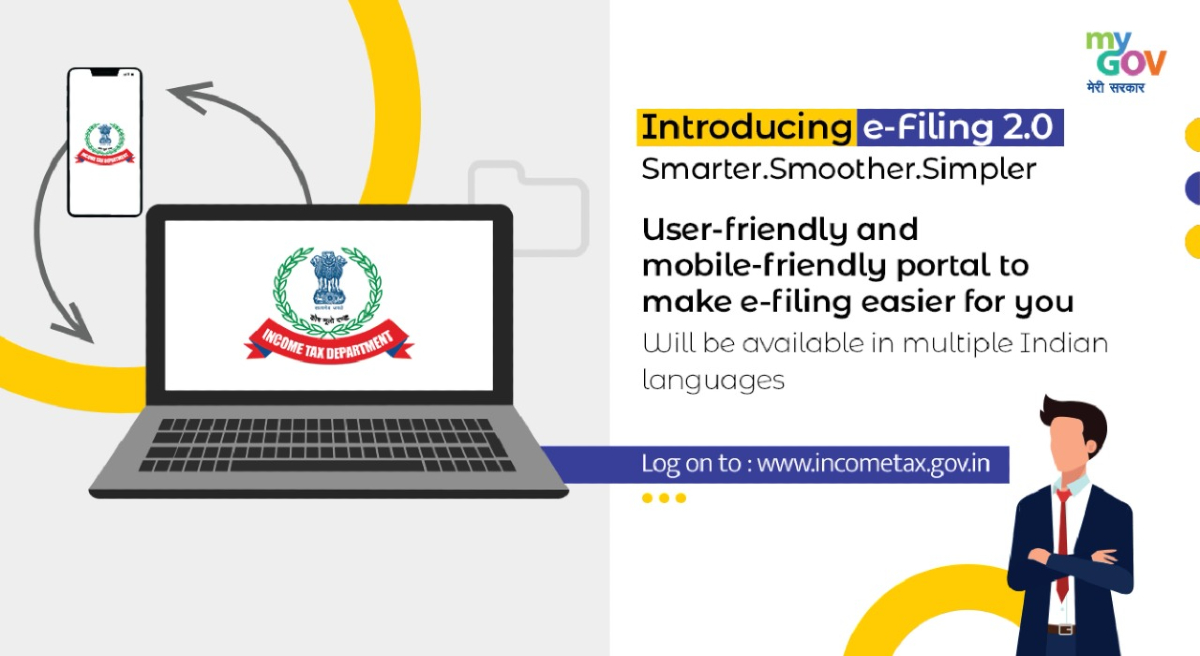 Income Tax Department Tax Filing Site With Fresh Design, Intuitive Dashboard, and Chatbot Now Live