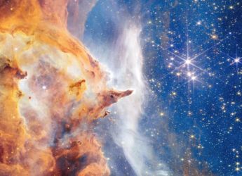 NASA James Webb Space Telescope Reveals Lobster Nebula Star Birth Region