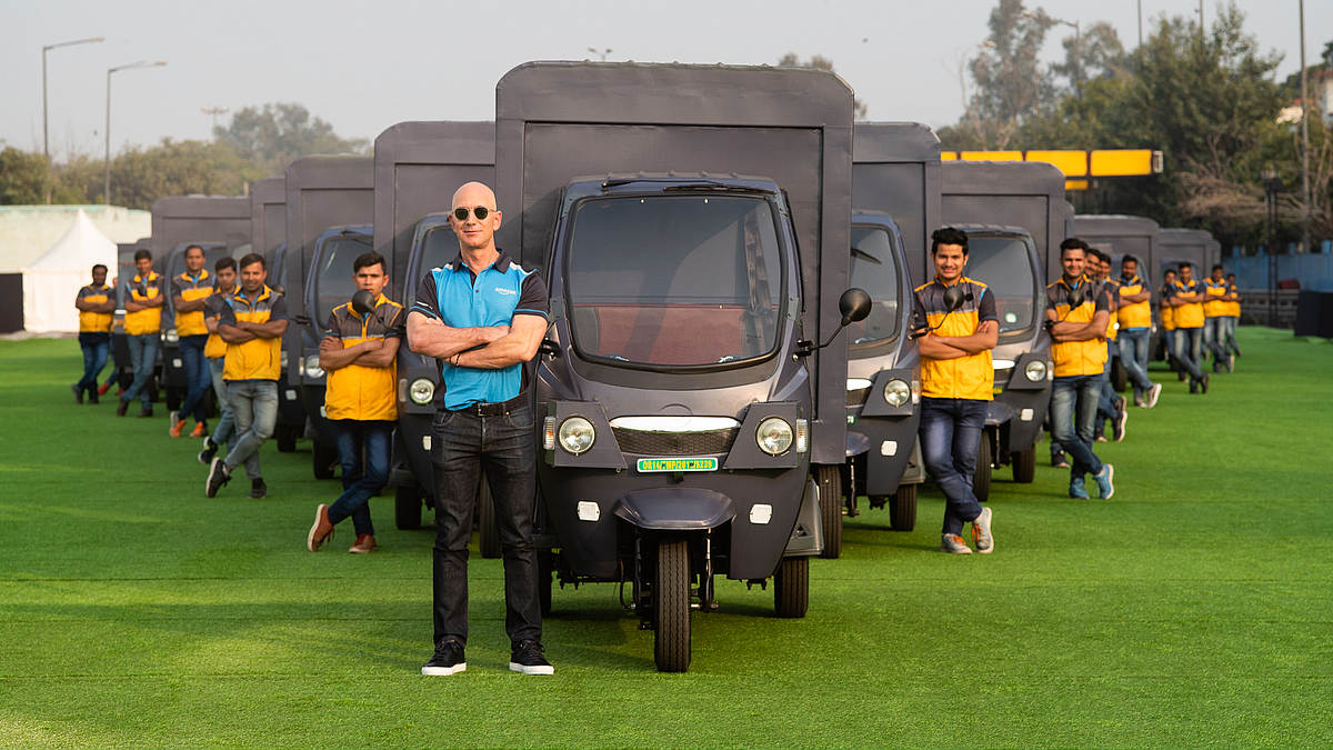 Amazon India Introducing Electric Delivery Rickshaws, Pledges to Have 10,000 EVs on Road by 2025