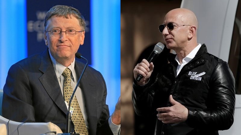 Barbs for Bezos but Bill Gates Largely Admired in Seattle