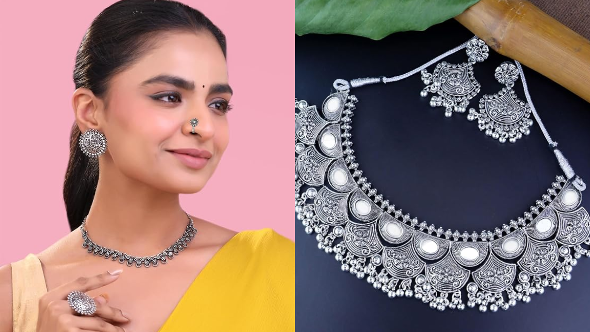 Best Oxidized Silver Choker Sets Under ₹599: Timeless Grace On a Budget