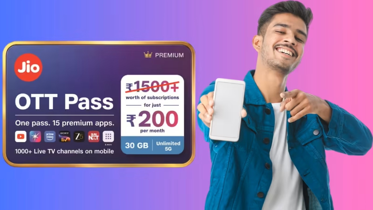 Jio OTT Pass: জিওর বড় ঘোষণা, 200 টাকার রিচার্জে দেখা যাবে 15টি OTT অ্যাপ ও 1000+ লাইভ টিভি চ্যানেল