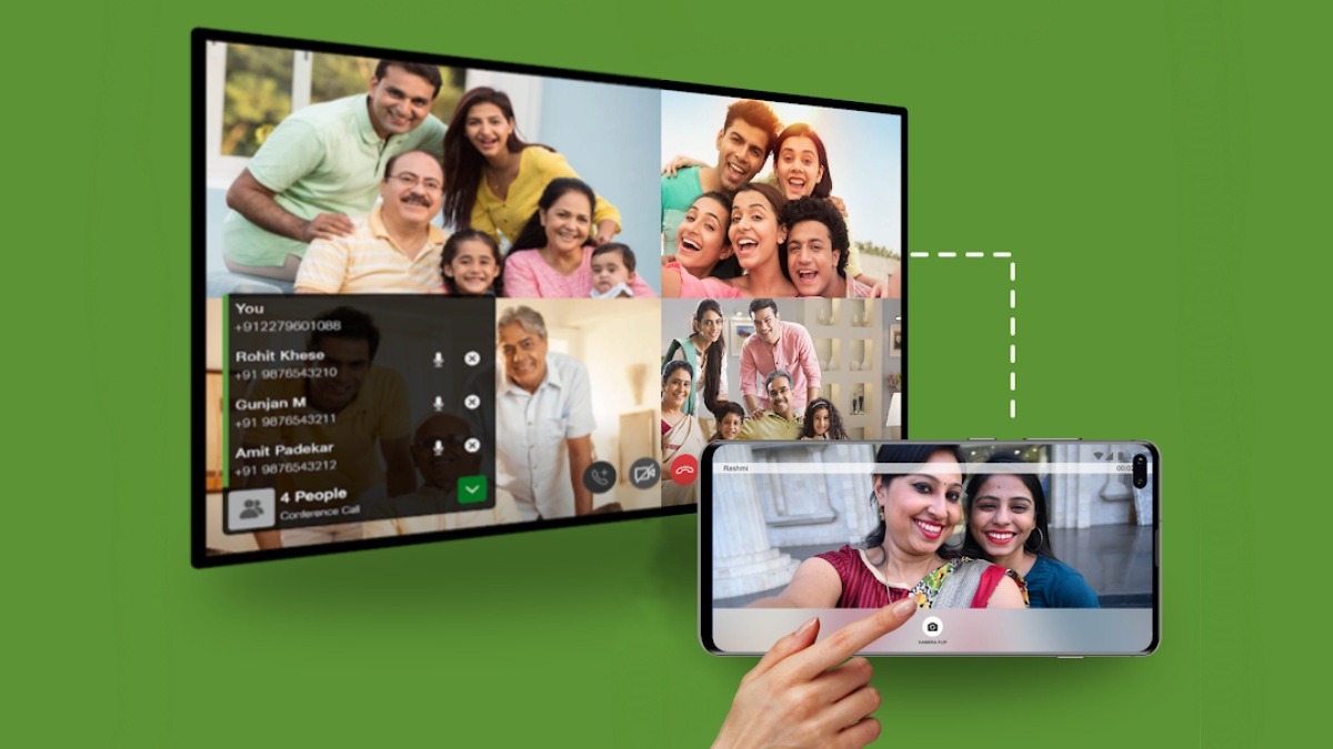 Jio Fiber Users Can Now Make Video Calls from TV Using Their Android Smartphone, iPhone Camera
