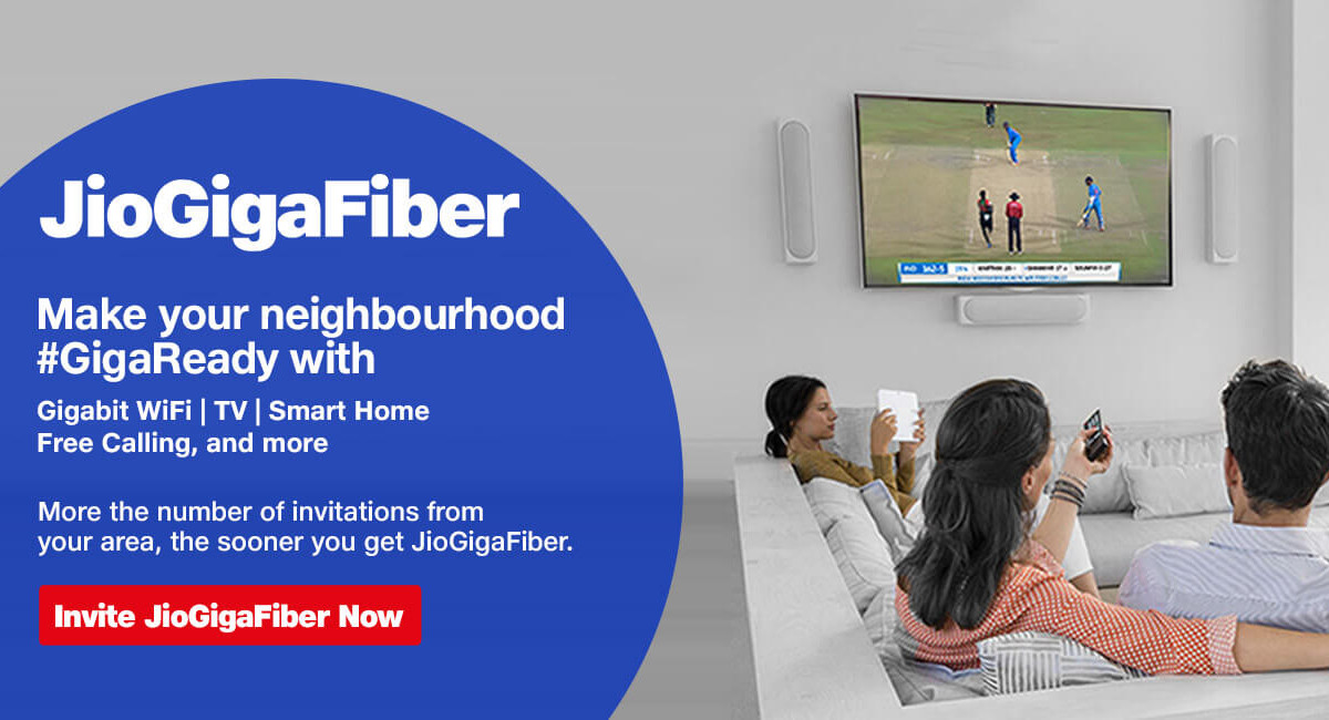 Jio Is Now Apparently Offering Landline Services to GigaFiber Subscribers