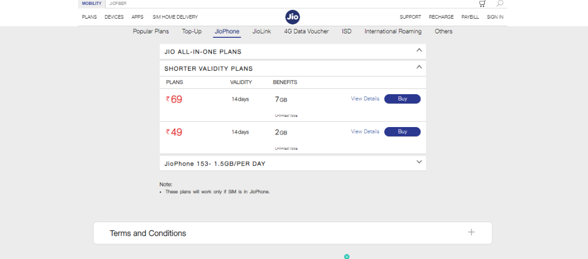 Jio Launches Rs. 49, Rs. 69 Prepaid Recharge Plans for Jio Phone Users: All You Need to Know