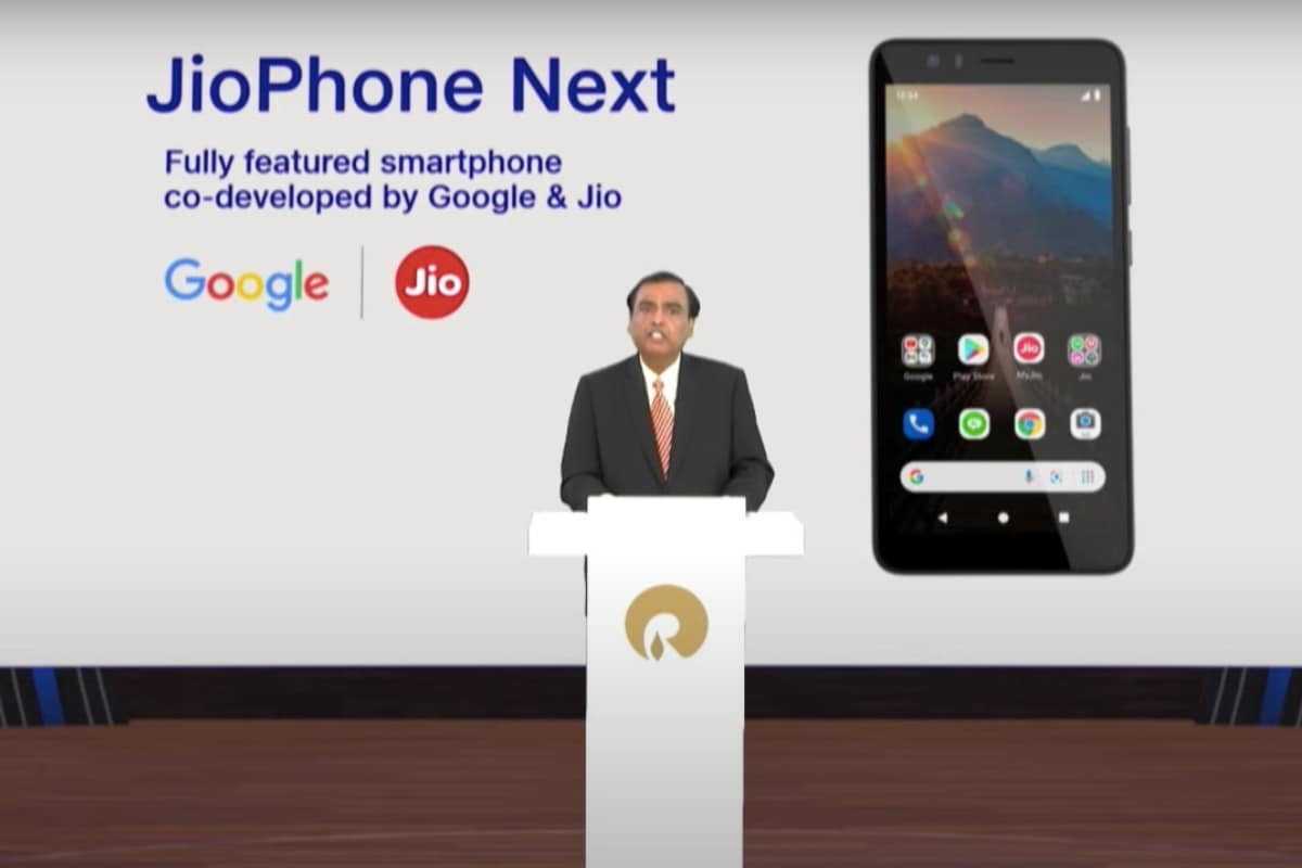 5g jio phone next