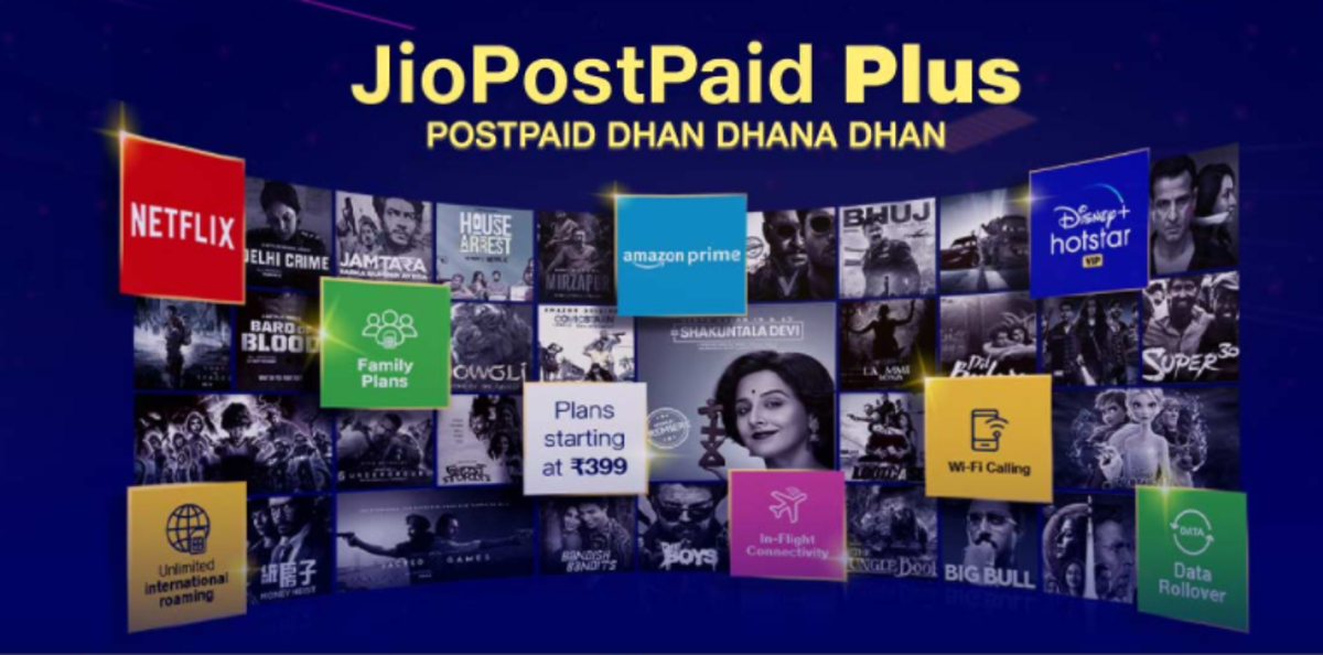 Jio Postpaid Plus Buyers to Pay Security Deposit of up to Rs. 1,800: All Details