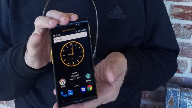 John McAfee Privacy Phone, Claimed to Be World's Most Hack-Proof, Is Coming This Year