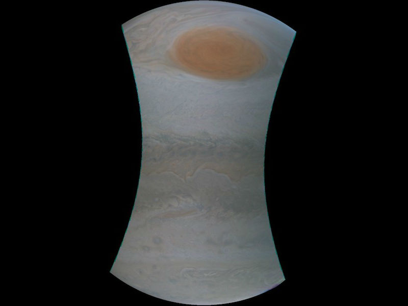 NASA Releases Images of Great Red Spot on Jupiter