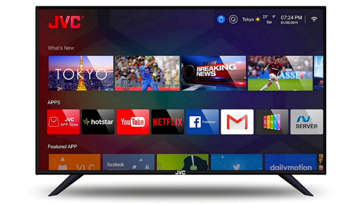 JVC ने भारत में उतारे 6 नए स्मार्ट एलईडी टीवी, कीमत 7,499 रुपये से शुरू