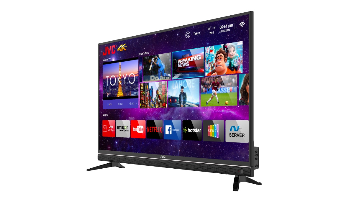 JVC 43N7105C 43-Inch 4K Smart LED TV With Quantum Backlight Launched in India, Priced at Rs. 24,999