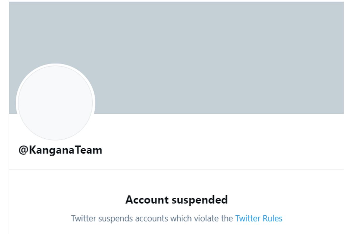 Kangana Ranaut's Twitter Account Permanently Suspended After 'Hateful, Abusive' Tweet