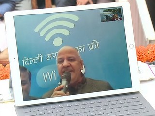 Chief Minister Arvind Kejriwal Launches Free Wi-Fi Amid Delhi Internet Shutdown