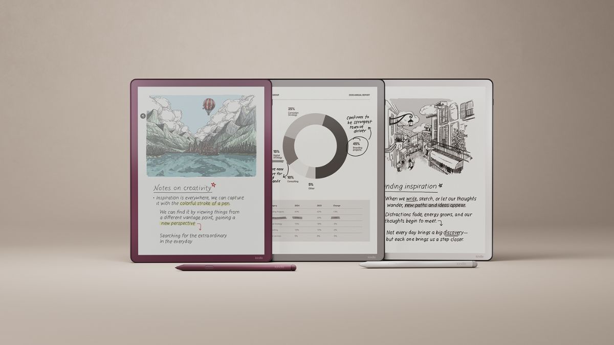 Colour Finally Comes to Kindle Scribe: Meet Amazon's 2025 E-Reader With a Vibrant New Display