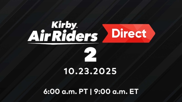 Nintendo to Host a Second Kirby Air Riders Direct Presentation This Week Nintendo to Host a Second Kirby Air Riders Direct Presentation This Week