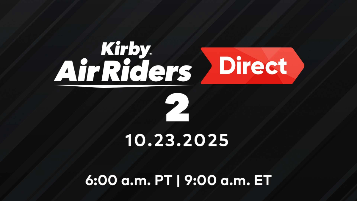 Nintendo to Host a Second Kirby Air Riders Direct Presentation This Week