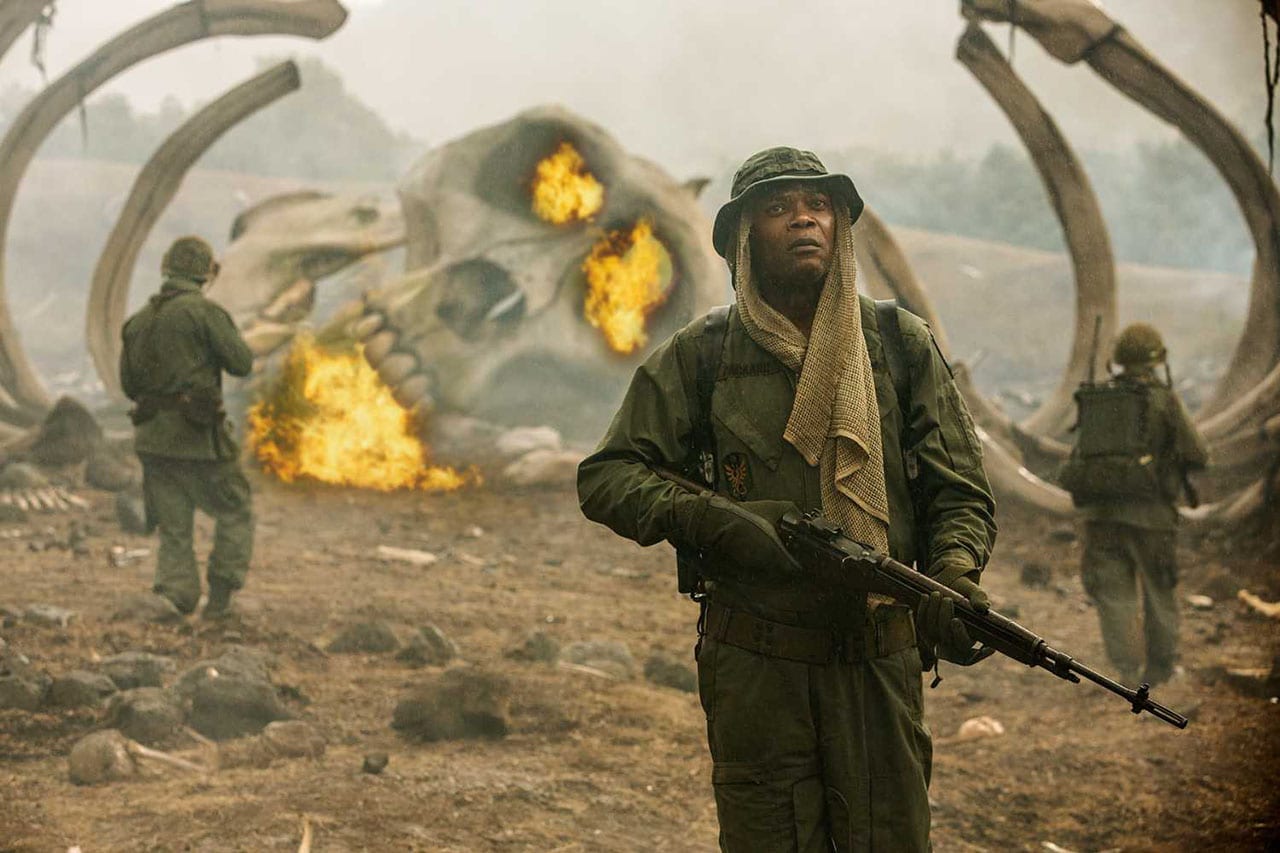 kong skull island review packard Kong Skull Island review Samuel L Jackson