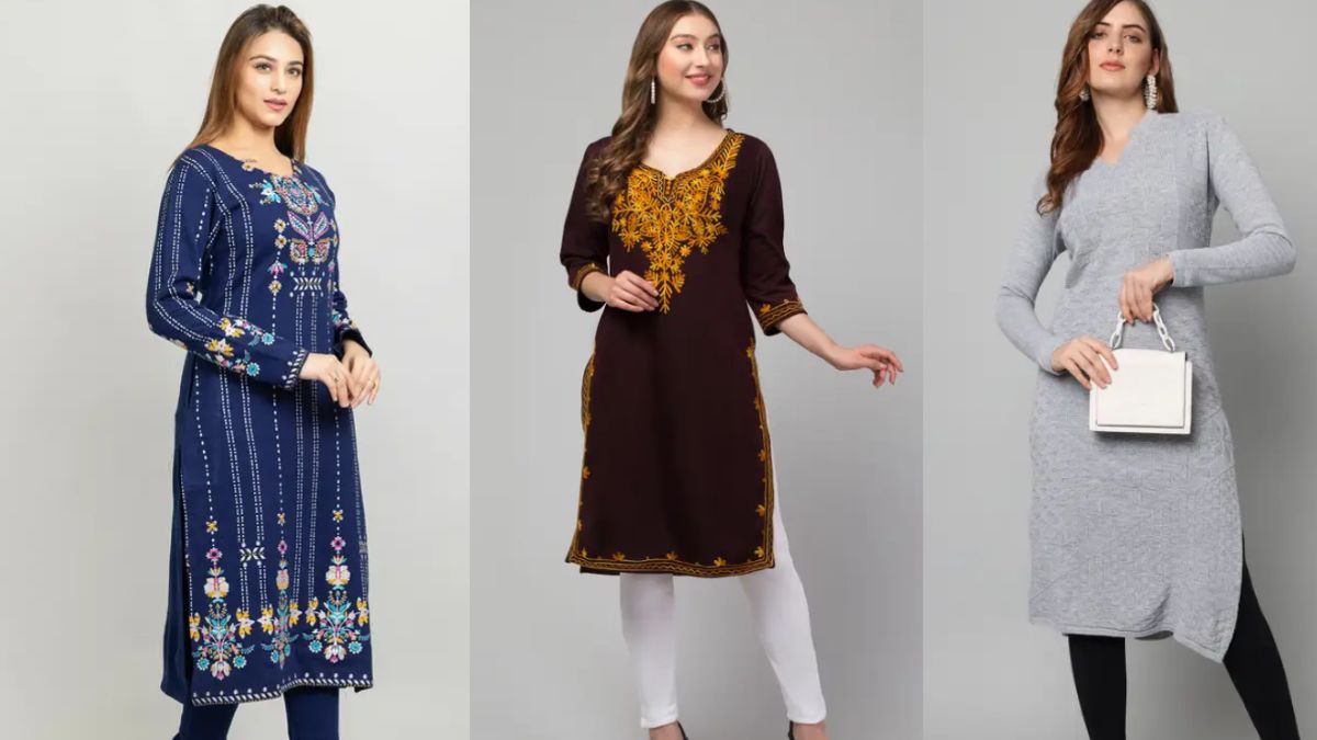 Best Winter A-line Kurti For Women: Top Flipkart Deals You Can&#039;t Miss