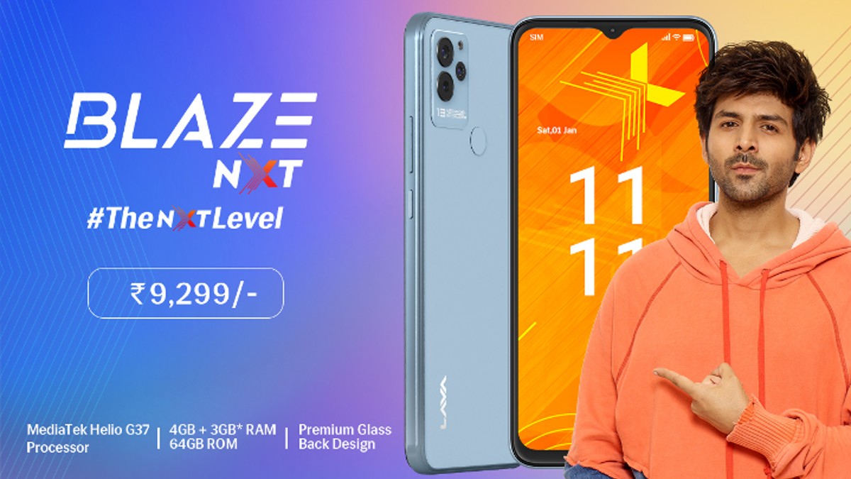 Lava Blaze NXT With MediaTek Helio G37 SoC, 5,000mAh Battery Launched in India: Price, Specifications