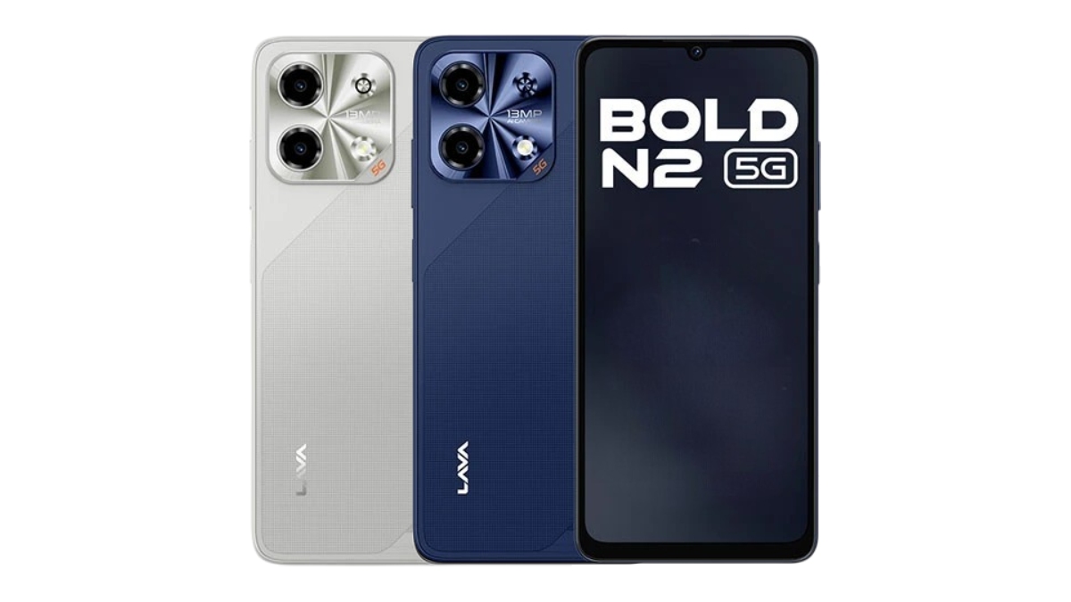 Lava Bold N2 5G Goes on Sale in India With 6,000mAh Battery, 6.75-Inch Display: Price, Offers