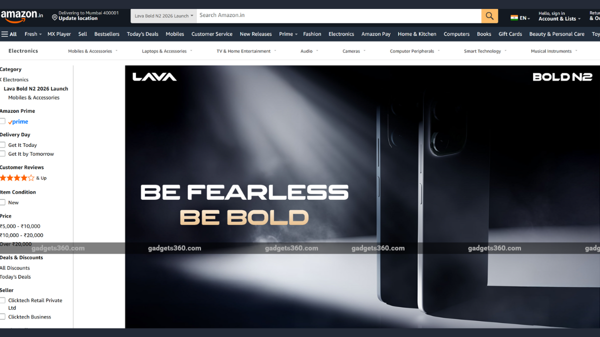 lava bold n2 amazon microsite inline Lava Bold N2