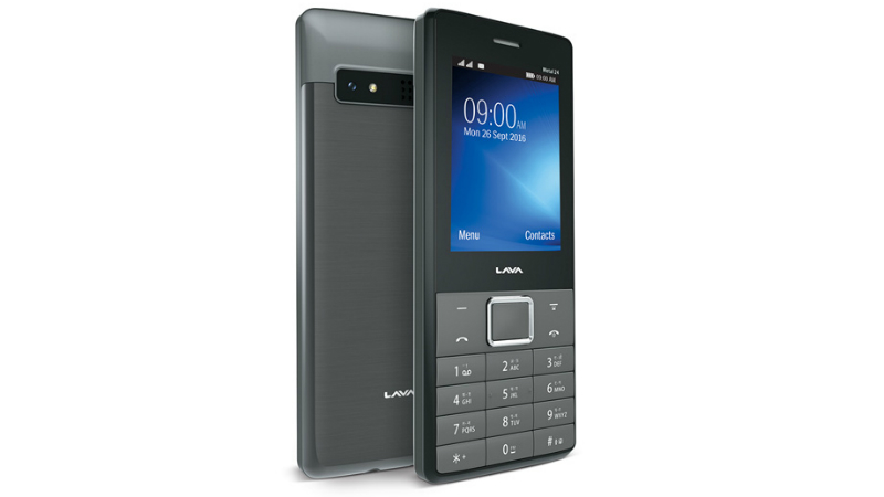 Lava Metal 24 Feature Phone With Dual-SIM Support Launched at Rs. 2,000