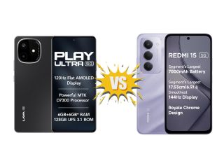 Lava Play Ultra 5G vs Redmi 15 5G: Price in India, Features Compared