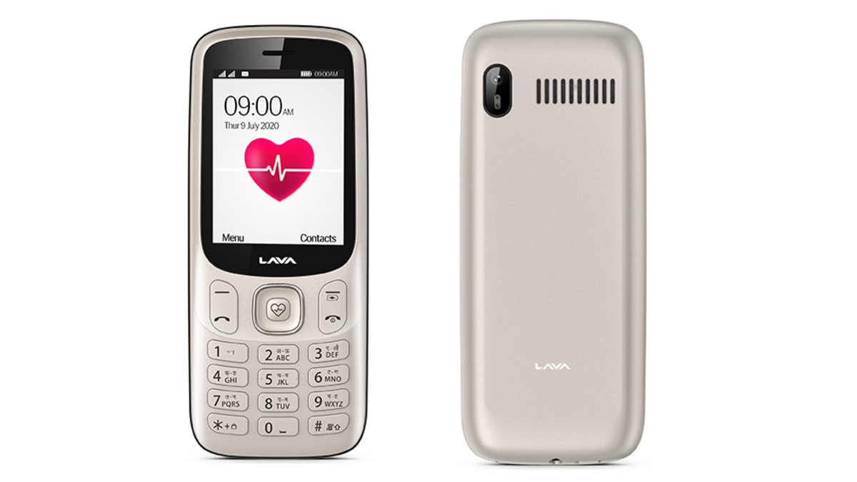 Lava Pulse Feature Phone With Heart Rate and Blood Pressure Sensor Launched in India: Price, Specifications