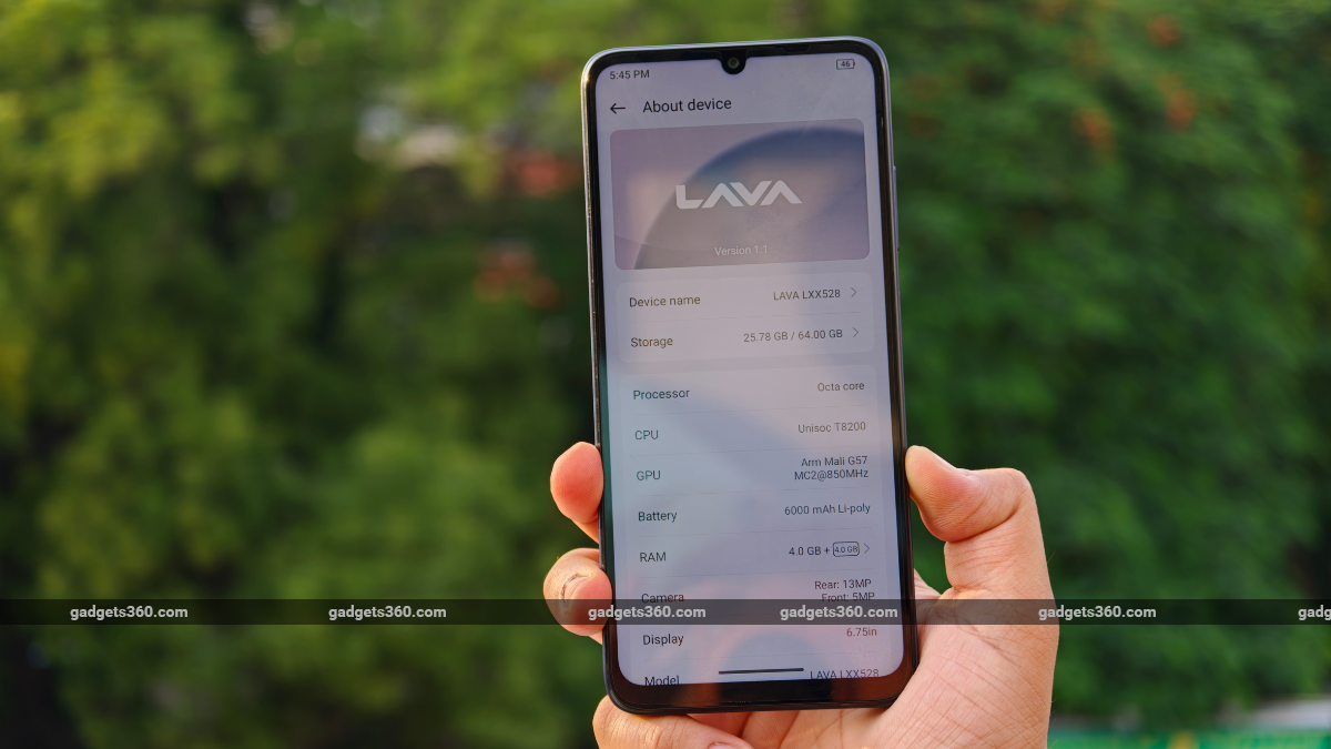 lava virat v1 5g large 6 Lava Virat V1 5G