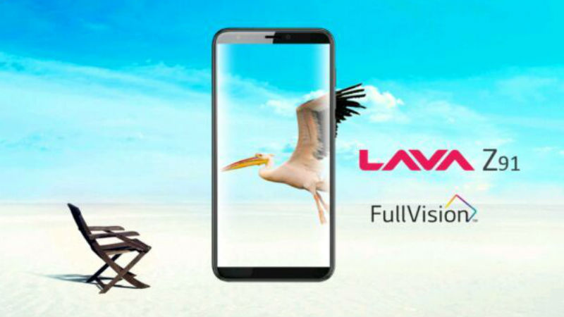 Lava Z91 With 18:9 Display, Face Unlock Launched in India: Price, Specifications