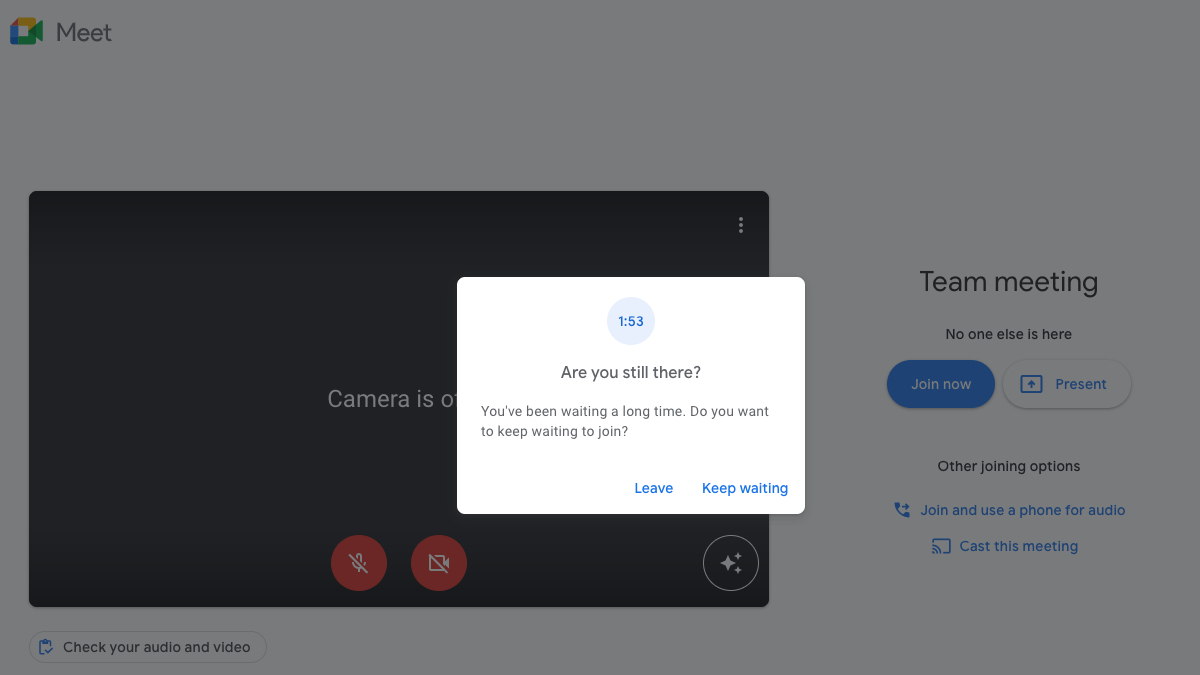 Google Meet Will Now Remove You From Empty Calls, Relocate Host Controls