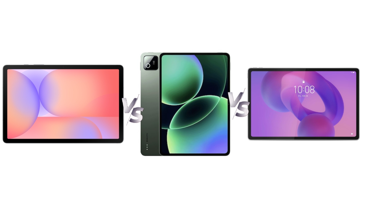 Lenovo Idea Tab Plus vs Xiaomi Pad 8 vs Samsung Galaxy Tab S10 Lite 5G: Price in India, Specifications Compared