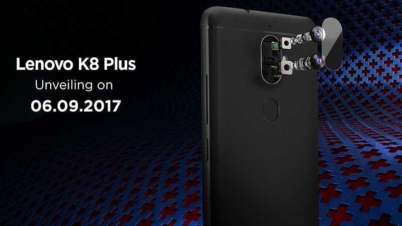 Lenovo K8 Plus India Launch Set for Today, How to Watch Live Stream