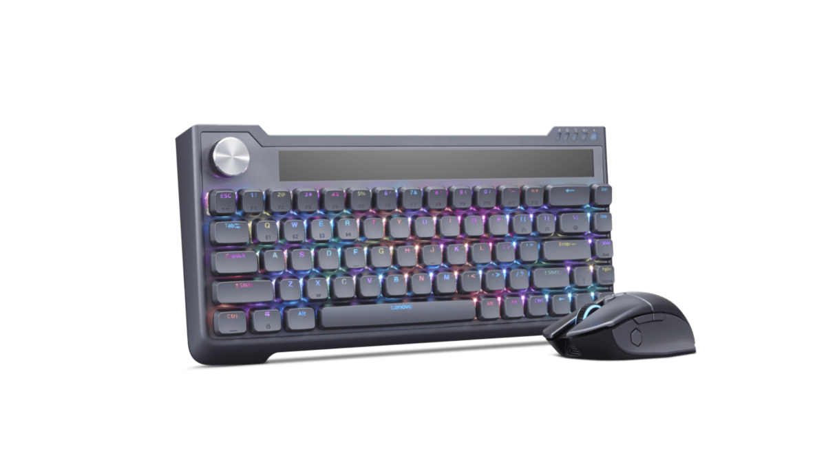 CES 2024: Lenovo Unveils Concept Keyboard, Mouse That Harvest Mechanical Energy for Charging