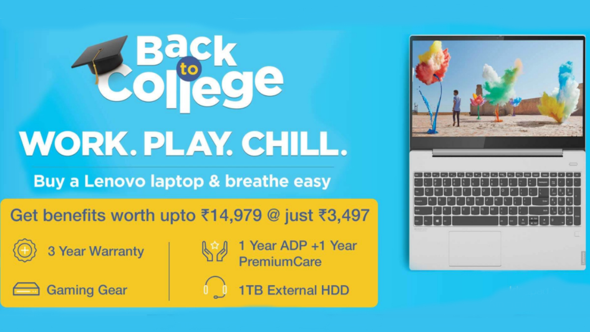 Lenovo Back to College Sale Offers Yoga, Ideapad, Legion Laptops With Deals and Discounts