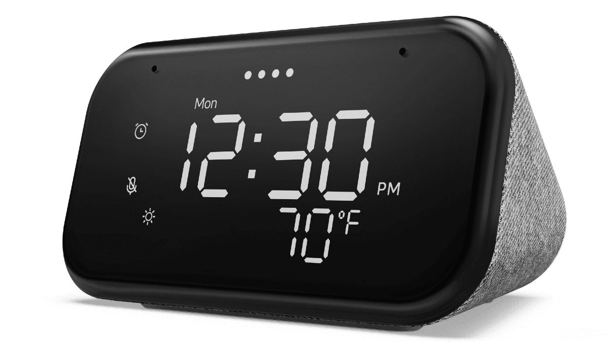 Lenovo Smart Clock Essential With Built-in Google Assistant Launched