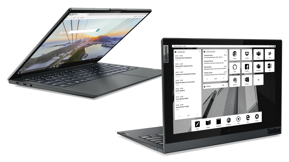 Lenovo ThinkBook 13x i, ThinkBook 14p Gen 2, ThinkBook 16p Gen 2, ThinkBook Plus Gen 2 i Laptops Launched at CES 2021